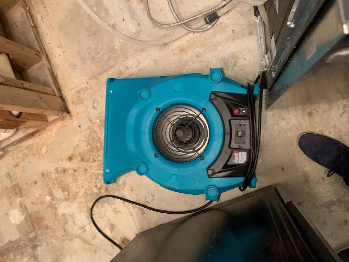 Air mover drying equipment for Mold Remediation & Removal in Santa Cruz
